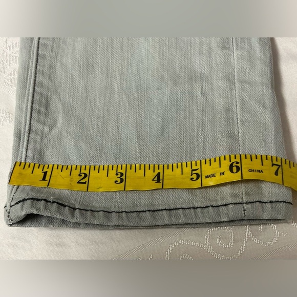 LEVI’S MEN’S THE ORIGINAL JEANS SKINNY 511 Gray Slim Jeans Textured Denim - Picture 11 of 13